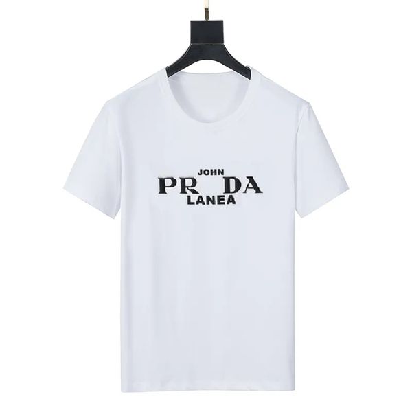 

men's t shirt cotton letter print tshirt summer couple clothes short sleeve clothing brand european and american sizes, White;black