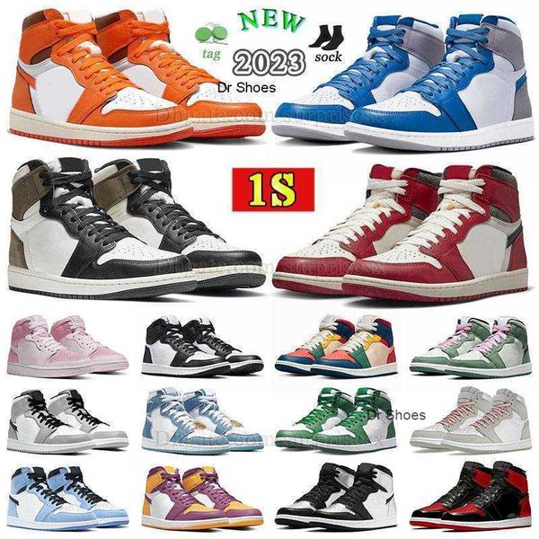 

jumpman 1 retro high og basketball shoes highs j 1s retros chicago lost in found starfish black white panda mids light smoke grey true blue