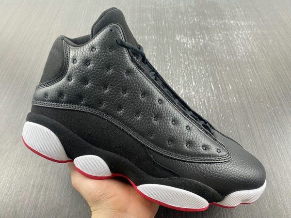 

2023 basketball shoes jumpman 13 playoffs black true red white mens fashion sport sneakers chaussures excellent quality