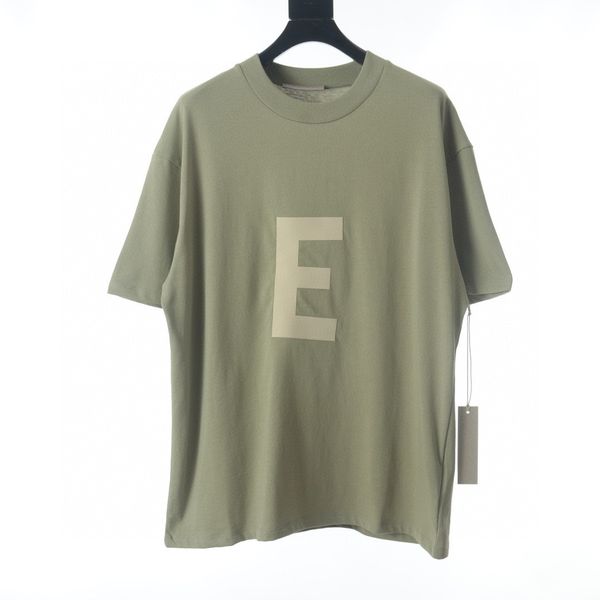 

men's plus tees & polos round t-shirt plus size neck embroidered and printed polar style summer wear with street pure cotton r11e, Black;brown