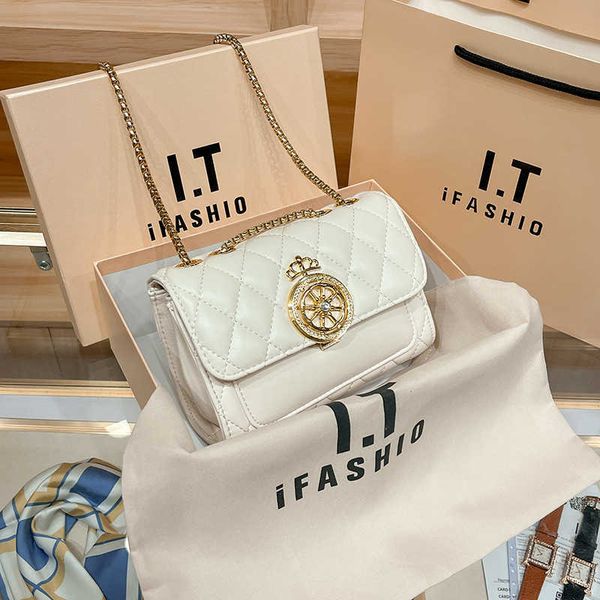 

orders come and go small golden ball lingge chain women's bag diamond inlaid single shoulder messenger small square bag