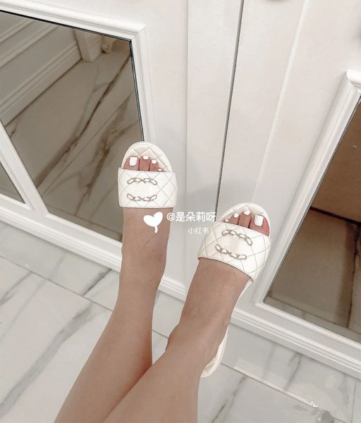 

cowhide summer thick soled sandals women's designer leather comfort outdoor sandbeach rubber fashion leisure slippers m2mq, Black