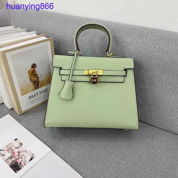 

herms's kely luxurys handbag 2023 new mini mini handbag crossbody bag net red same texture cowhide women's