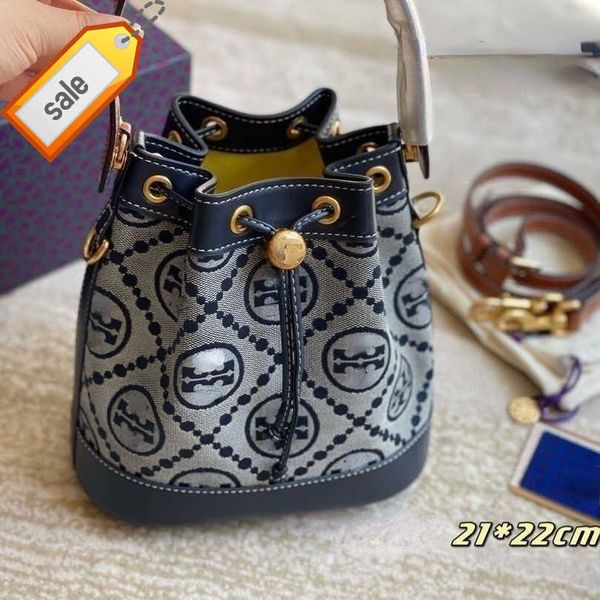 

luxurys brand designer handbags single shoulder bags crossbody bag tote 2023 women's new fashion texture leather bucket bag gift box pa