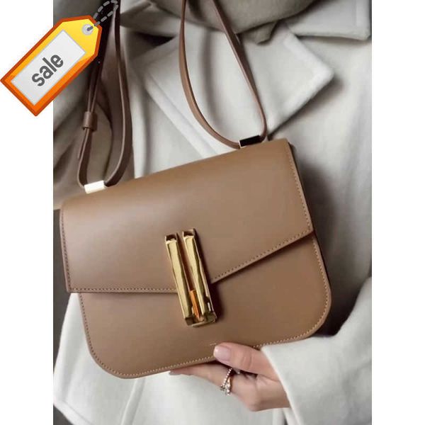 

luxurys brand designer shoulder bags crossbody bag tote 2023 new demellier women's leather shoulders light brands small square bag gift