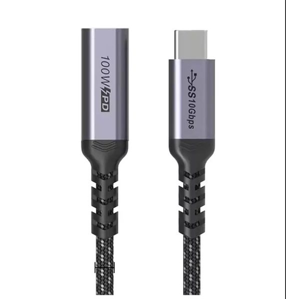 USB 3.1 Extension Cables Gen2 Thunderbolt Cable E-MARK PD 100W 4K Video for Switch Computer laptops Type C 10Gbps Extender Cable