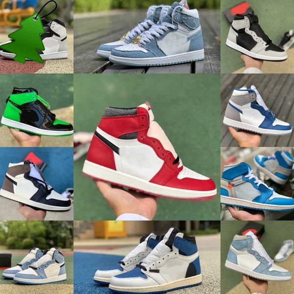 

lost chicago found jumpman 1 1s basketball shoes true turbo blue pine green gorge denim visionaire hyper royal bio hack twist atmosphere