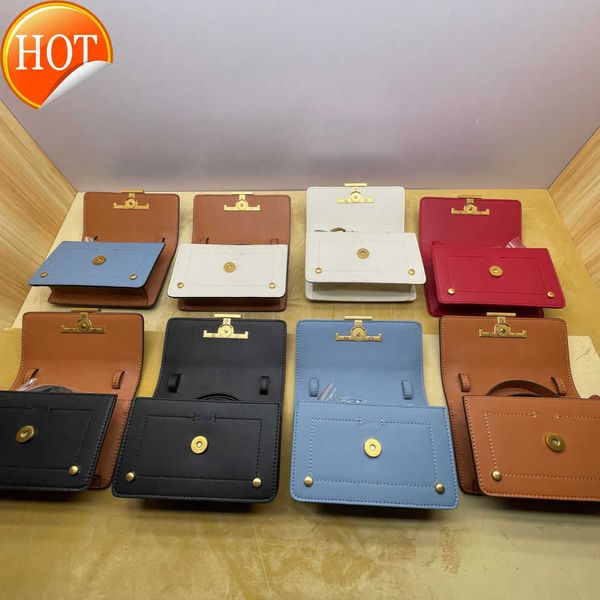 

luxury brand designer shoulder bag crossbody s handbag tote 2023 new tod fashion texture metal buckle multifunctional messenger gift box fac