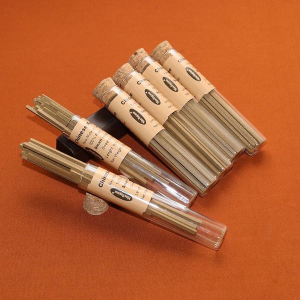 

10g/tube kinam wood incense sticks no sticky powder genuine pure natural chinese green kynam smell nice fragrances glass tube storage
