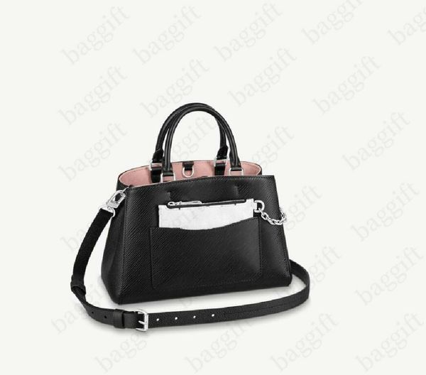 

marelle handbag 2sets shoulder bag epi grain leather with detachable monograms pouch designers womens cross body m59952 m80794