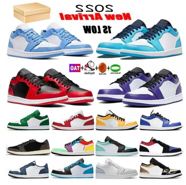 

1s low basketball shoes for men women reverse mocha wolf grey arctic punch black toe fragment paris university blue unc panda running sneake
