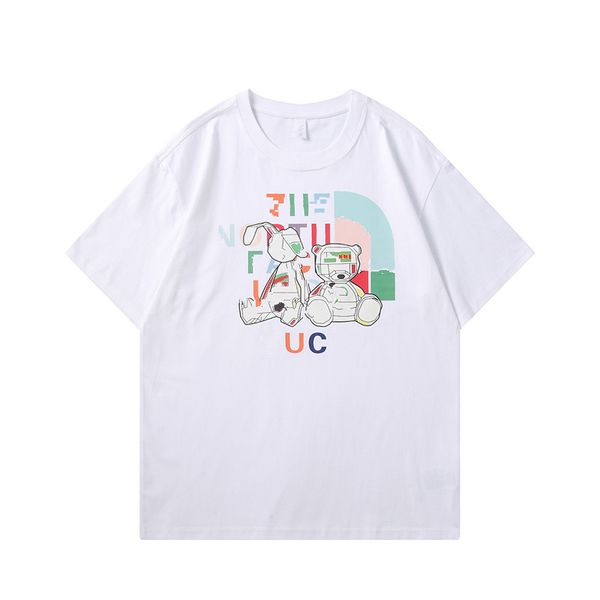

designer t-shirt fashion tee cotton 2023 summer street skateboard luxury mens designer t-shirt men women short sleeves casual tee size m-3xl, White;black