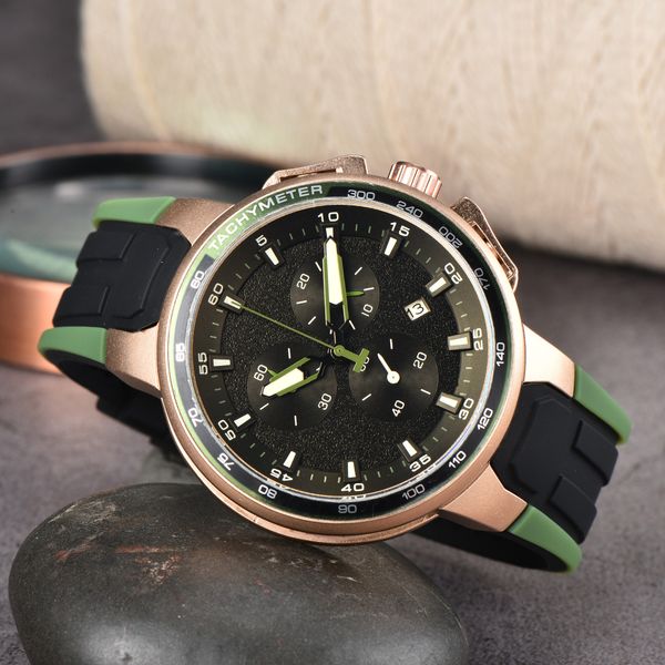 

2023 new brand original business men's watch classic round case qyartz watch wristwatch clockrecommended q61, Slivery;brown