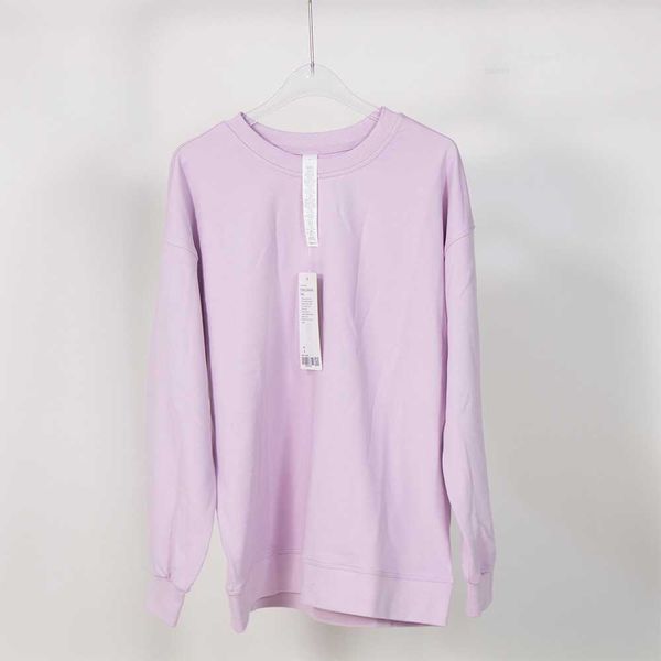 

yoga sweatshit wear autumn ladies luss casual loose sweater sports round neck long sleeve outerwear women's coat running jackets 2023 y, Black