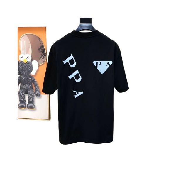 

men's t-shirts mens tshirts designers clothes fashion cotton couples tee casual 2023 summer men women clothing short sleeve tees design, White;black