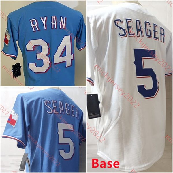 

baseball corey seager mens stitched jersey nolan ryan jerseys, Black