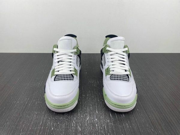 

2023 favorite basketball shoes jumpman 4s seafoam oil green wmns white seafoam dark ash neutral grey fashion sport sneakers trainers come wi