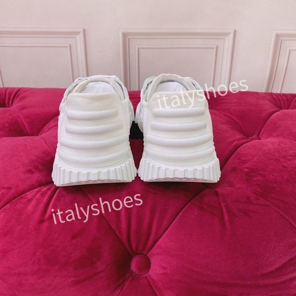 

womens men slip-on italy luxury white pink classic jacquard runner trainers skate designer sneakers shoes2023, Black