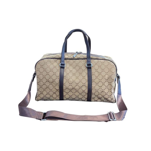 

2023 sell 40cm classical men duffle bag for women travel bags men's hand luggage travel bag men pvc leather handbags large totes