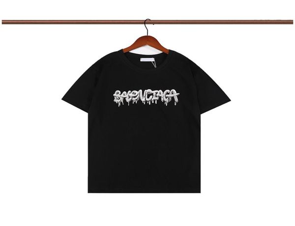

22ss summer womens designer mens t shirt casual short sleeve cotton blended fashion tshirt with brand letter embroidery1594352, White;black