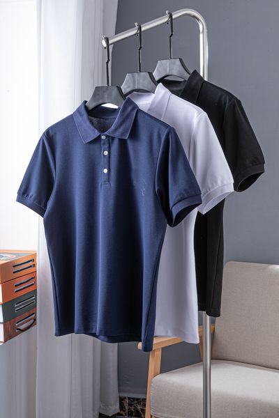 

monlai new mens stylist polo shirts luxury italy mens designer clothes short sleeve fashion mens summer t shirt asian size m-3xl #31802, White;black