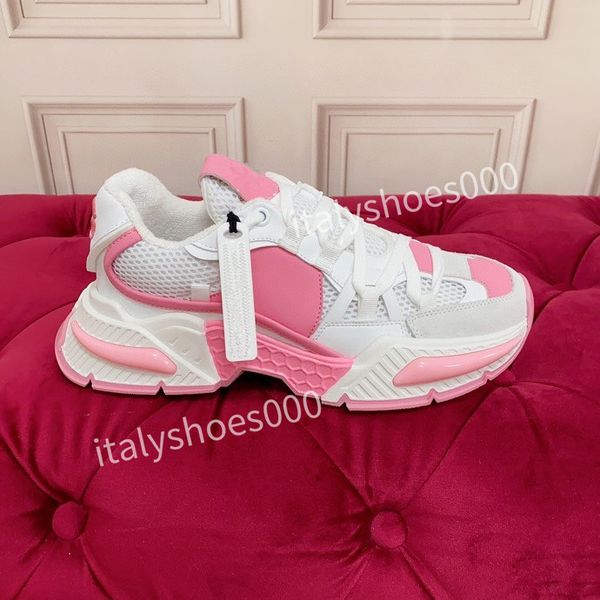

mens autumn new casual shoes leather color matching small fragrance thick sole sneakers female leisure shoes, Black