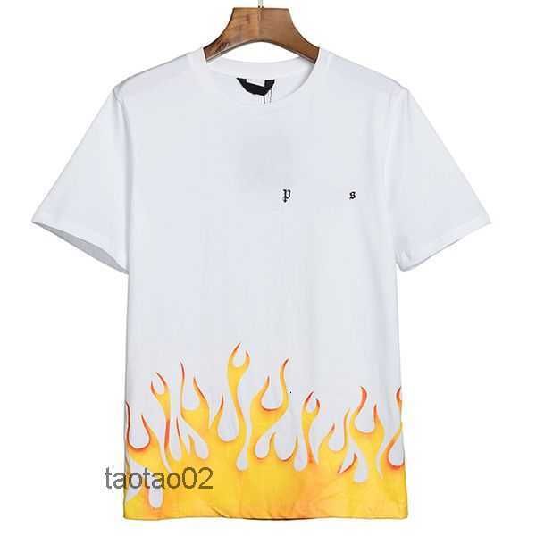 

mens designer t shirt palm letter print graffiti short sleeve fashion angel women's bear casual comfortable t-shirt black white4vm4, White;black