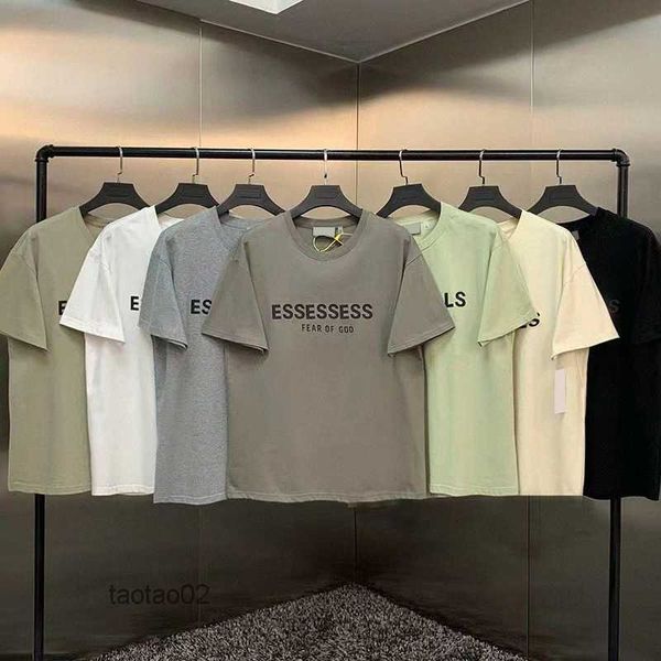 

summer t shir men women designers essen tshir fashion essenail casual sree esseniel designer shors sleeve luxury hip hoplnfdlnfd1ftu61qs, White;black