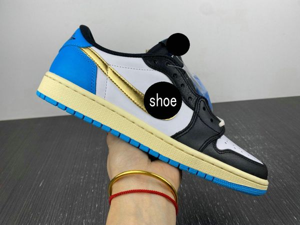 

2023 new sport 1 retro low og unc men basketball shoes 1s i white black blue basketball sneakers