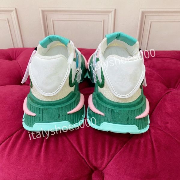 

2023new designer casual shoes platform sneakers clear sole black white grey red pink blue royal neon green mens trainers