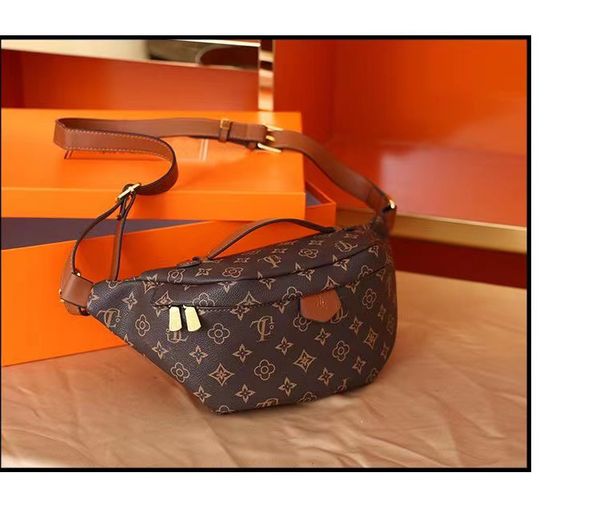 

discoverys bumbag designer luxury waist belt bags clutch crossbody handbag bum fanny pack purse crossbody printing bag flowers floral leathe