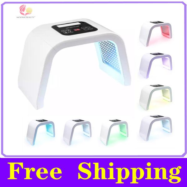 

face care devices 7 color pdt led mask p otherapy device skin firming machine regeneration p on black spot remover 230317