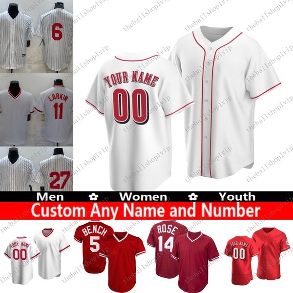 

custom men's basketball jersey india moustakas suarez joey votto barrero nick lodolo hunter greene max schrock ken griffey johnny bench, Blue;black