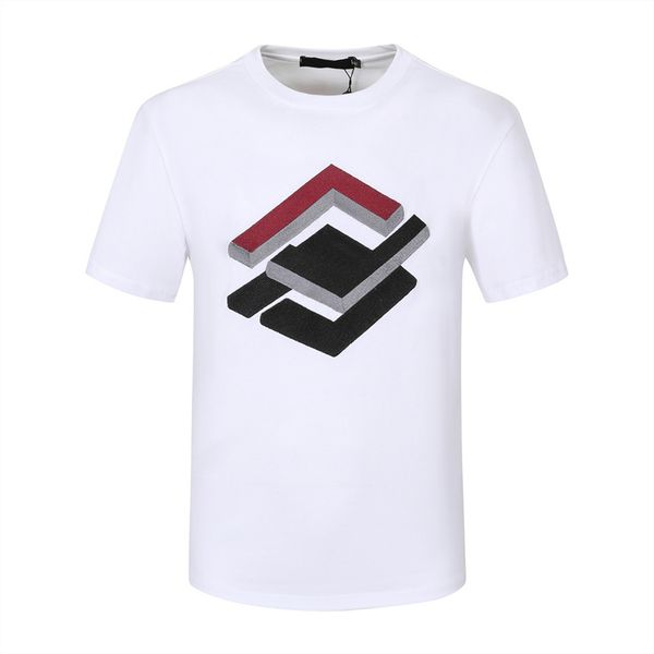 

luxury t-shirt designer men's t-shirt cotton short summer fashion casual with brand letter high-quality designer t-shirt size m-xxxl a, White;black