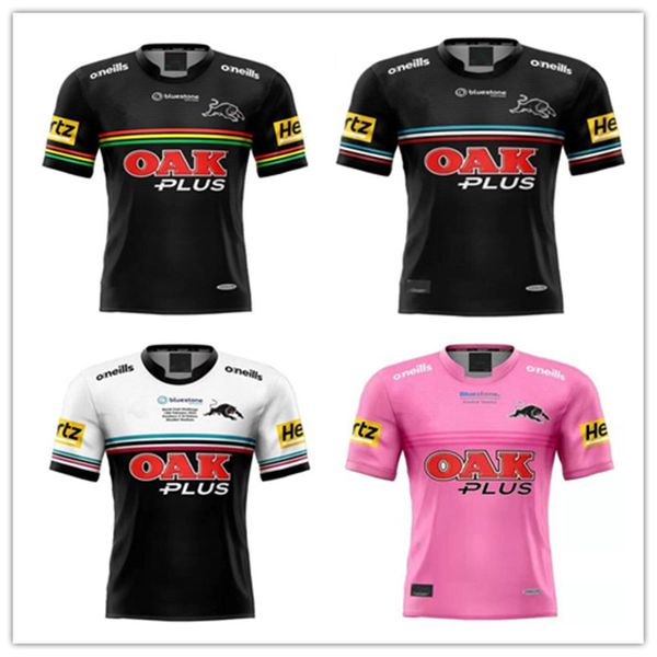

22 23 penrith panthers indigenous rugby jerseys 21 22 23 panthers home away shirts vest shorts size s-3xl, Black;gray