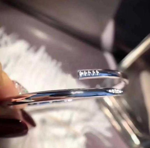 

charm bracelet bangles cuff women titanium steel screw screwdriver bracelets gold silver nail bracelet couples gift jewelry, Black