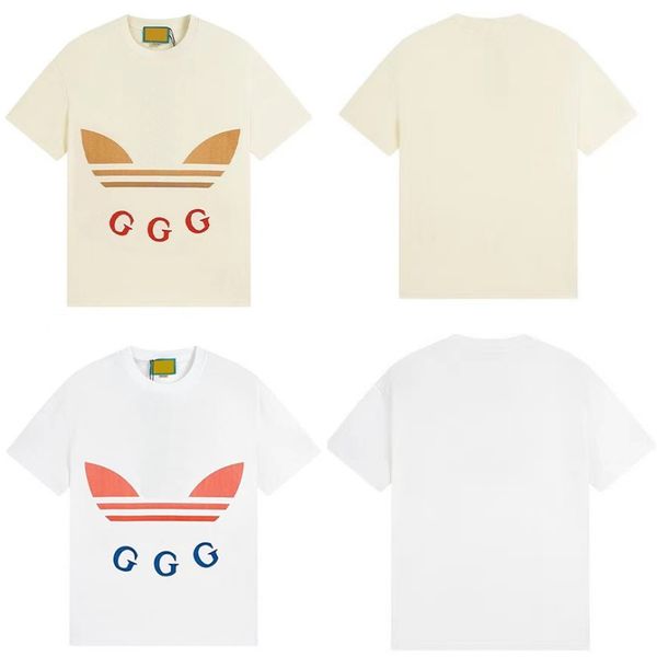 

mens t shirt designer men womens shirts clover summer fashion tshirt with letters casual summer short sleeve man tee woman clothing, White;black
