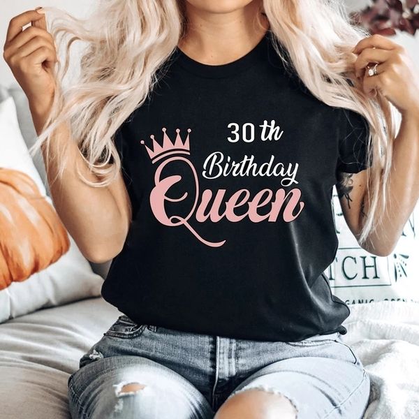 

womens tshirt 16 18 years old 20 years old 30 years old birthday party graphic tshirts ladies family tshirts ladies 230317, White