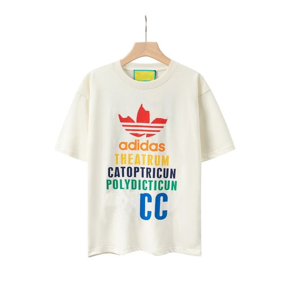 

fashion men's t-shirt luxury design2023 ggity men's t-shirts retro decoration cotton soft anti-wrinkle letter printing casual coup, White;black