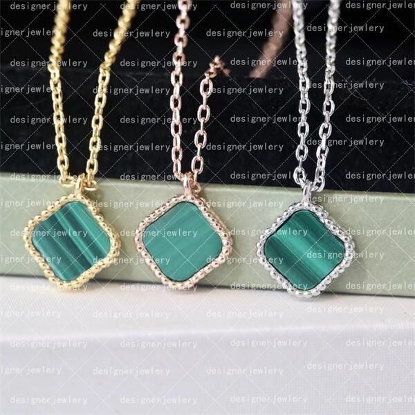 

fashion clover necklaces brand designer jewelry earring bracelet silver gold chains agate shell flower pendant high end devise luxury jewelr