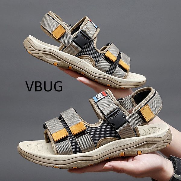 

sandals mens summer beach flats sandals new in shoes casual for men products and sellers in 2023 products, Black