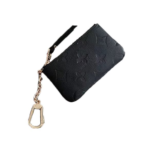 

women damier canvas coin purse wallets bag handbag solid color embossed classic flower luxurys designers bag ladies travel wallet card holde, Red;black