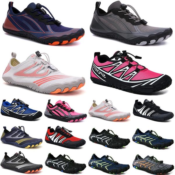 

water shoes women men shoes sandals beach swim black white orange brown diving outdoor barefoot quick-dry size 36-45