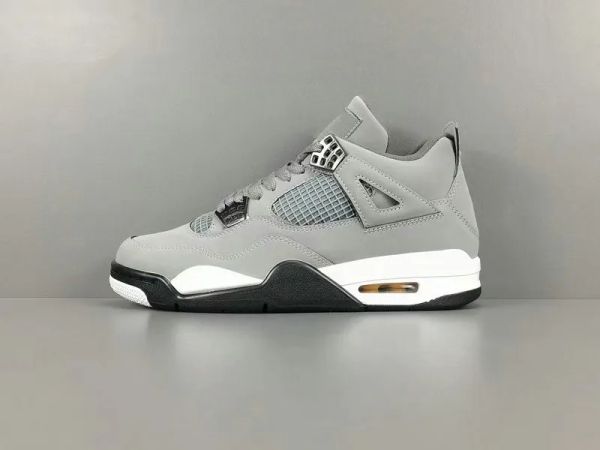 

2023 basketball shoes jumpman 4s cool gery chrome dark charcoal varsity maize fashion sport zapatos sneakers excellent quality ship with box
