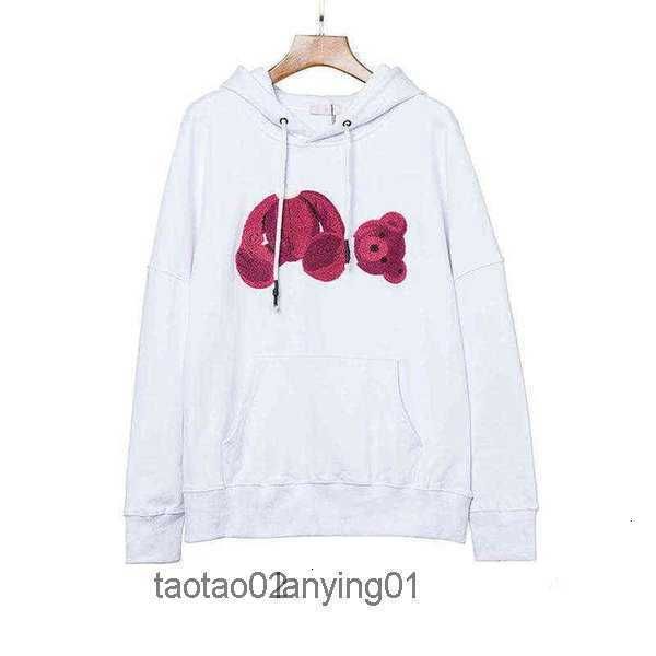 

spring desgienr men hoodie long sleeve palm hoodies broken bears hoody mens pullover sweatshirt loose teddy plams sweatshirts q2srersrer56df, Black