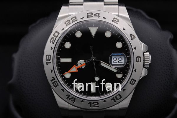 

v12 factory watch cal.3187 watch explorer ii 216570 stainless steel, Slivery;brown
