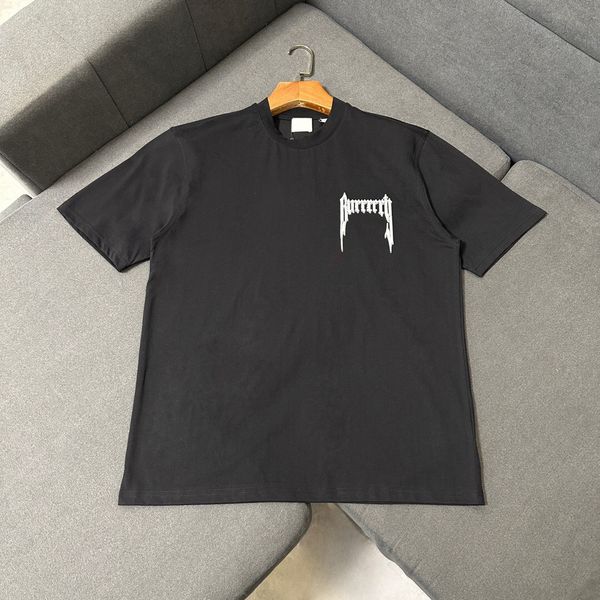 

mens t shirts women designer t-shirts cottons man s casual shirt luxurys clothing street shorts sleeve loose fitting clothes, White;black