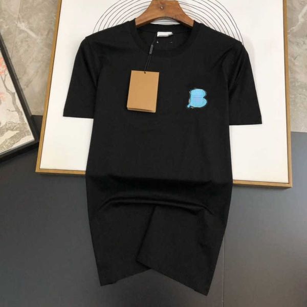 

burb designer t shirt men women sweatshirt tb printed short sleeve t shirt summer cotton tshirts pullover tee casual half sleeves 5xl 487, White;black