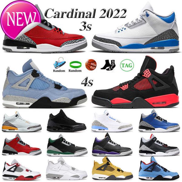 

cardinal 2022 basketball shoes men racer blue pine green unc medium grey midnight navy cement 4s pure money red thunder neon mens trainers q