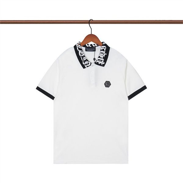 

2023 mens polo shirt designer man fashion horse t shirts casual men golf summer polos shirt embroidery high street trend tee asian size m-xx, White;black